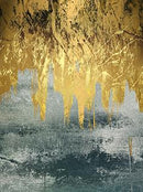 لوحة جدارية دشات ذهبية